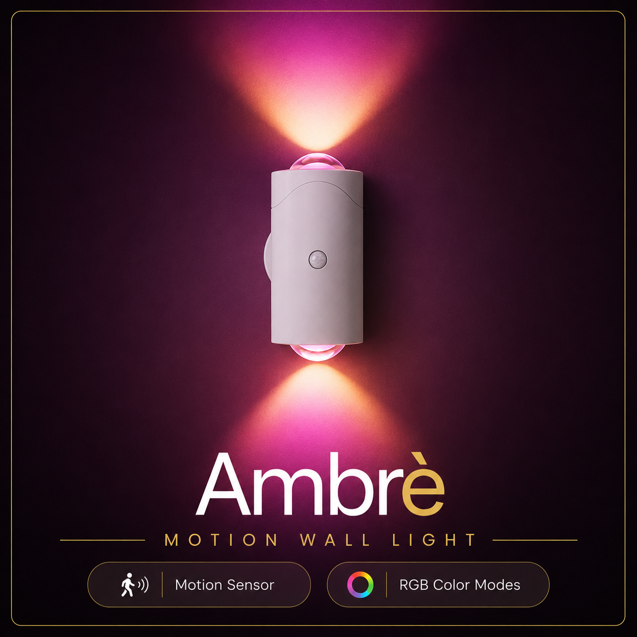 Ambrè Motion Wall Light