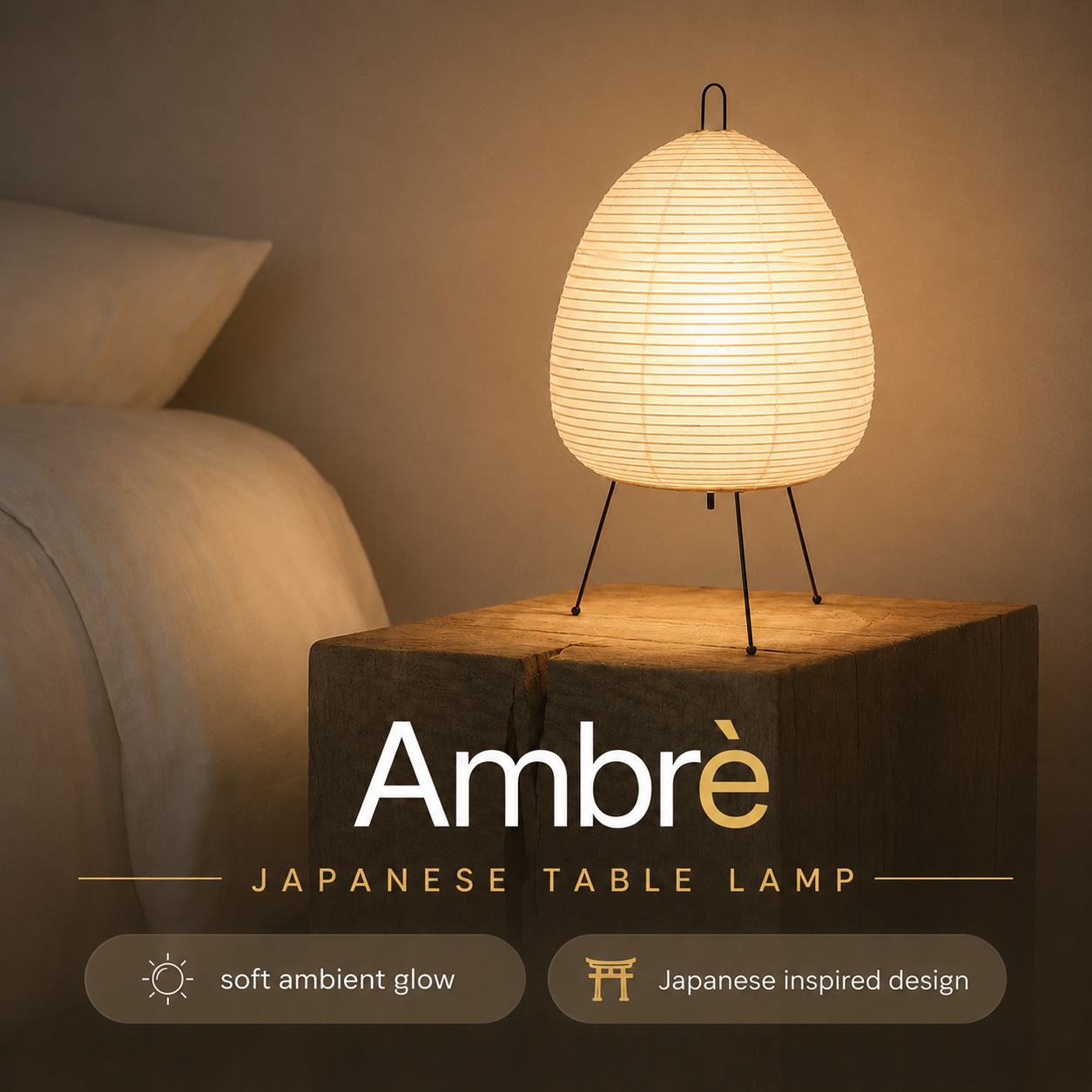 Japanese Table Lamp